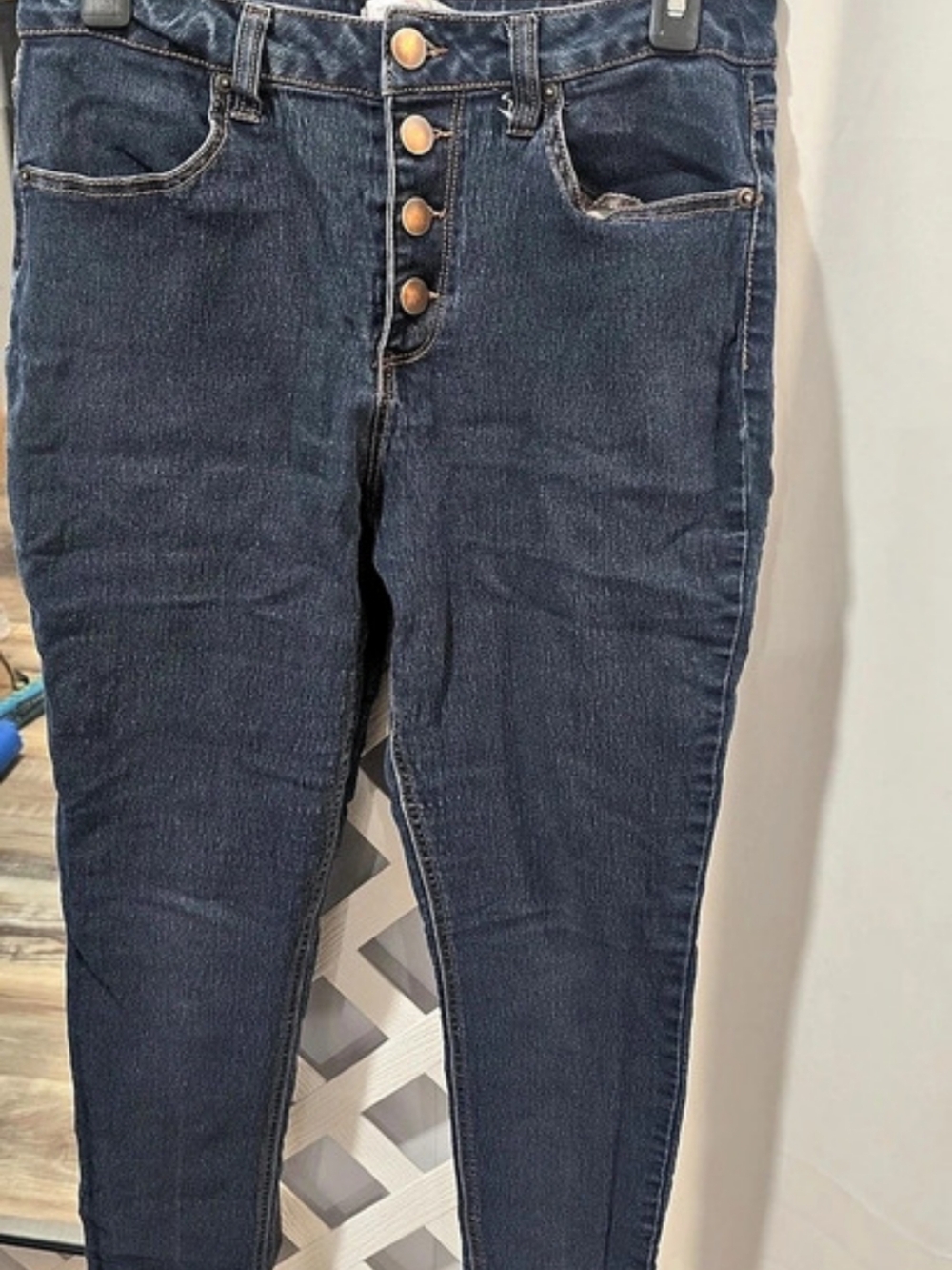 No Boundaries High Rise Skinny Jeans Skinny Jeans Blue Waist 15